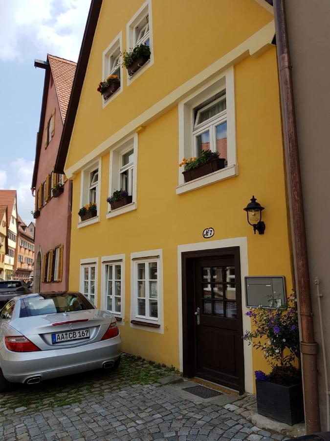 Dinkelsbühl Lindes Ferienwohnung מראה חיצוני תמונה
